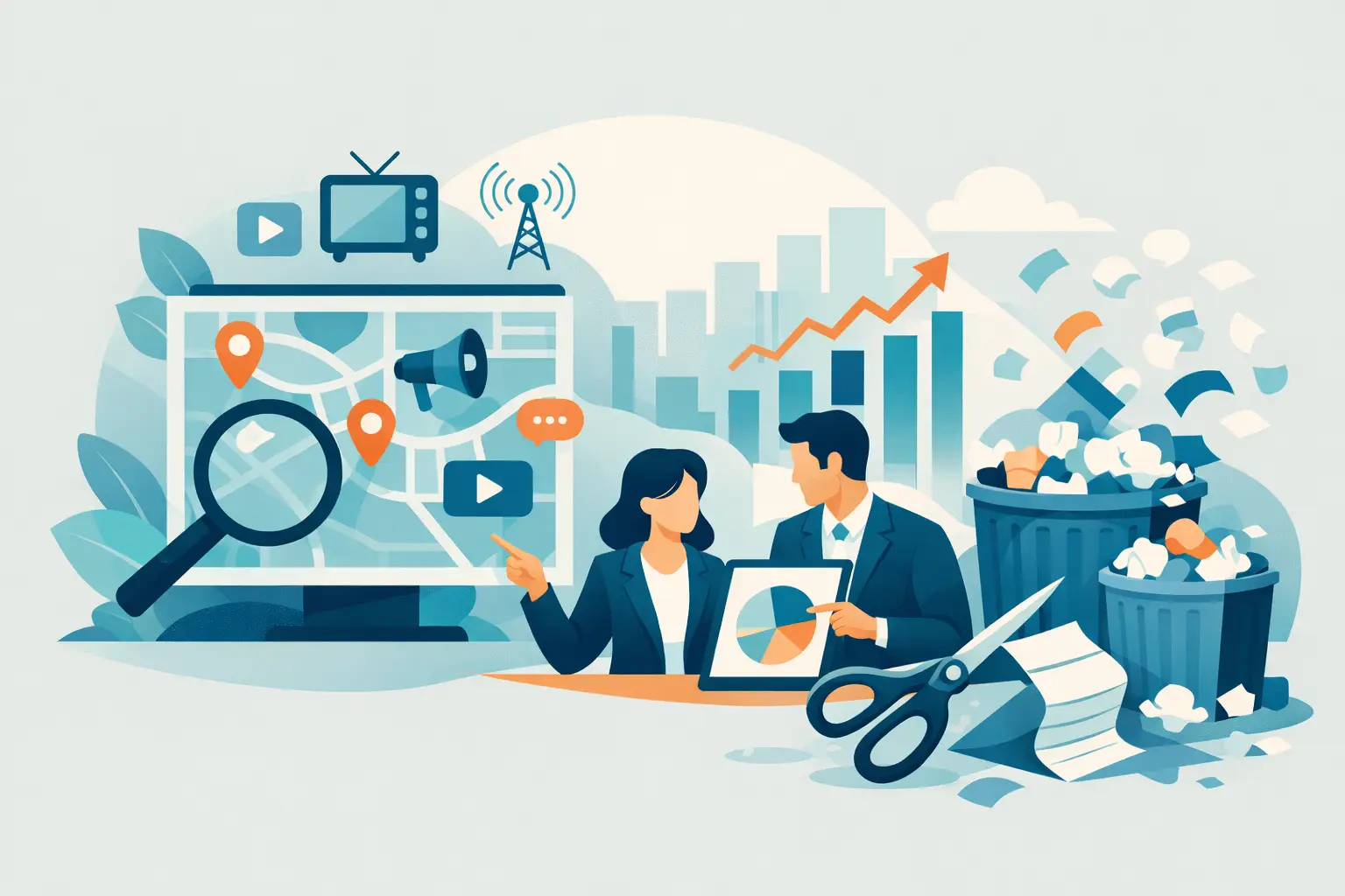 Local Media Buying Strategy That Cuts Waste