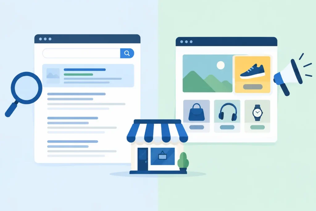 Search Ads Versus Display Ads for Small Business